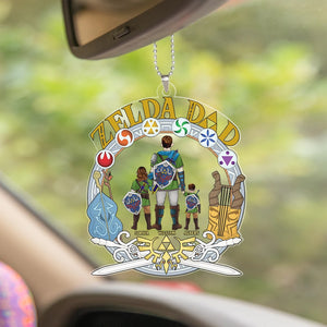 Personalized Gifts For Dad Car Ornament 02HUQN160524HG - Ornaments - GoDuckee