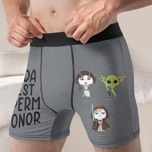 Personalized Gifts For Dad Men's Boxers Sperm Donor 03qhqn230124ha - Boxers & Briefs - GoDuckee