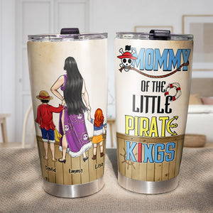 Personalized Gifts For Mom Tumbler Mommy Of The Little Pirate 02OHHN210324PA - Tumbler Cups - GoDuckee