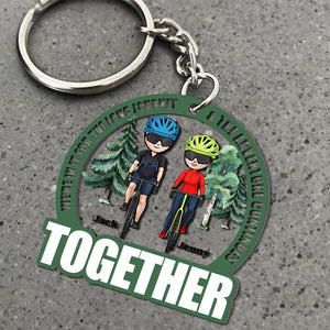 Together- 01qhtn230623hh Personalized Keychain - Keychains - GoDuckee