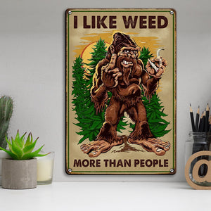 Personalized Gifts For Weed Lover Metal Sign 06acqn190724 - Metal Signs - GoDuckee