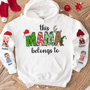 Family-Personalized Sweatshirt- Gift For Family- Christmas Gift- Family Sweatshirt [UP TO 12 KIDS] - AOP Products - GoDuckee