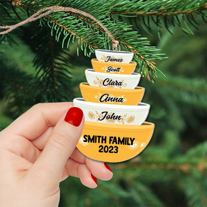 The Family, Personalized Ornaments, Adorable Holiday Gifts, Christmas Gifts For Family, 03NAPO141123 - Ornament - GoDuckee