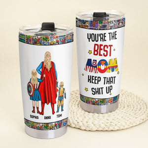 Personalized Gifts For Mom Tumbler You Are The Best Mom 03hutn270324pa - Tumbler Cups - GoDuckee