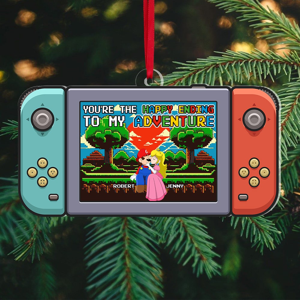 Couple, Happy Ending, Personalized Ornament, Chritsmas Gifts For Couple, 05TOPO260923 - Ornament - GoDuckee