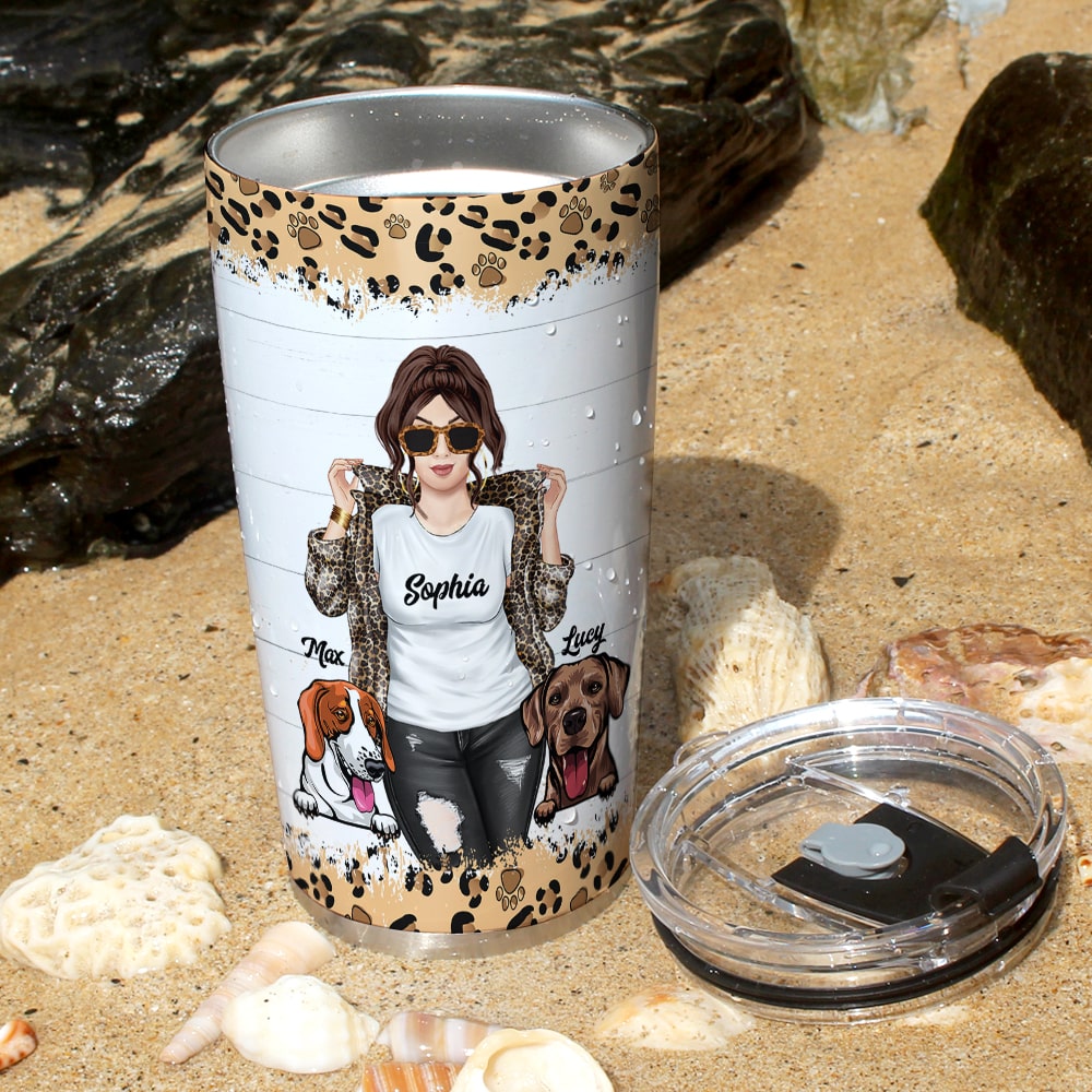 Best Dog Mom Ever - Personalized Gifts Custom Dog Tumbler for Dog Mom, —  GearLit