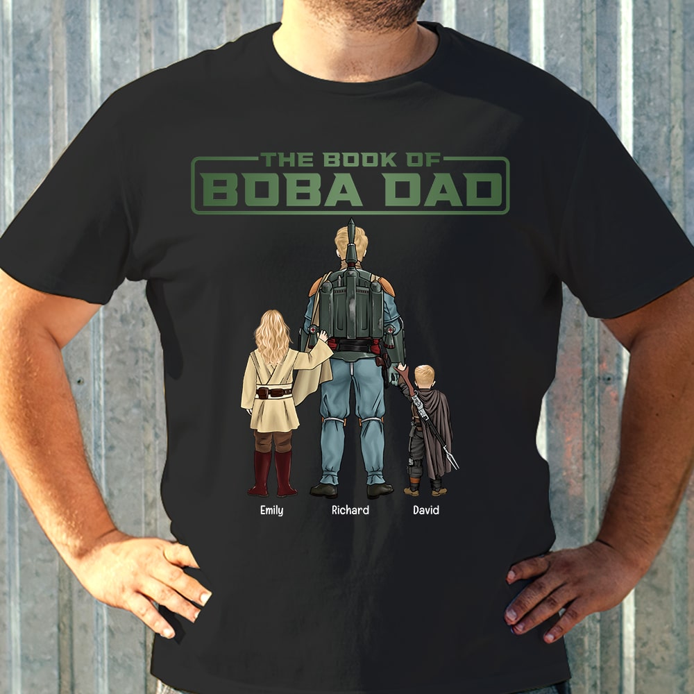 Personalized Gifts For Dad Shirt The Book Of Dad 02qhqn220124dahhhg - 2D Shirts - GoDuckee