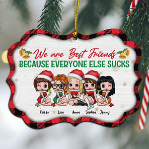 Friend, We Are Best Friends, Personalized Acrylic Ornament, Gift For Friends, 04PGPO051023HH - Ornament - GoDuckee
