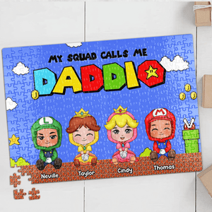 Personalized Gifts For Dad Puzzle 01huhu250524 Father's Day - Jigsaw Puzzles - GoDuckee