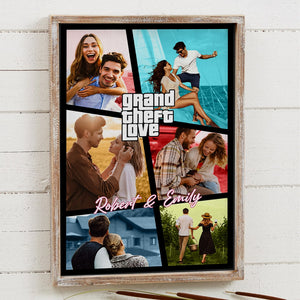 Custom Photo Couple Canvas, Couple Gifts, Vanlentine Gifts, 02NAPO091223 - Poster & Canvas - GoDuckee