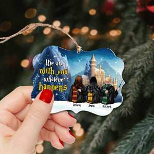 Friends, Whatever happens, I'm with you, Personalized Ornaments, Christmas Gifts For Friend, 02HTPO181123 - Ornament - GoDuckee