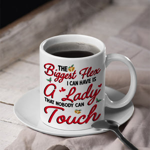 Couple, Nobody Can Touch, Personalized Mug, Christmas Gifts For Couple - Coffee Mug - GoDuckee