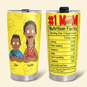 Personalized Gifts For Mom Tumbler 01totn170325hg #1 Mom - Tumbler Cup - GoDuckee