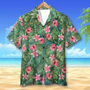 World's Best Dad, Custom Dad Photo Hawaiian Shirt, Gift For Dad - Hawaiian Shirts - GoDuckee