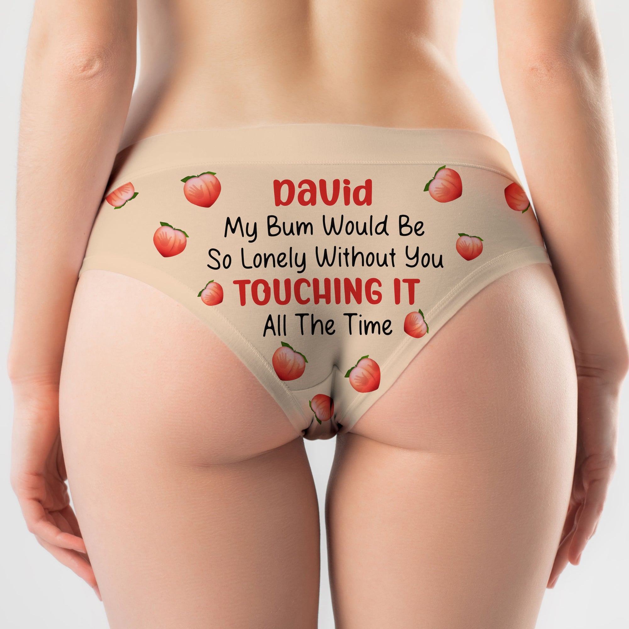 Personalized Gifts For Women Brief Touching It All The Time - Boxer Briefs - GoDuckee