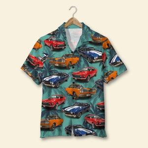 Classic Car Custom Car Image- Summer Gift (New) - Hawaiian Shirts - GoDuckee