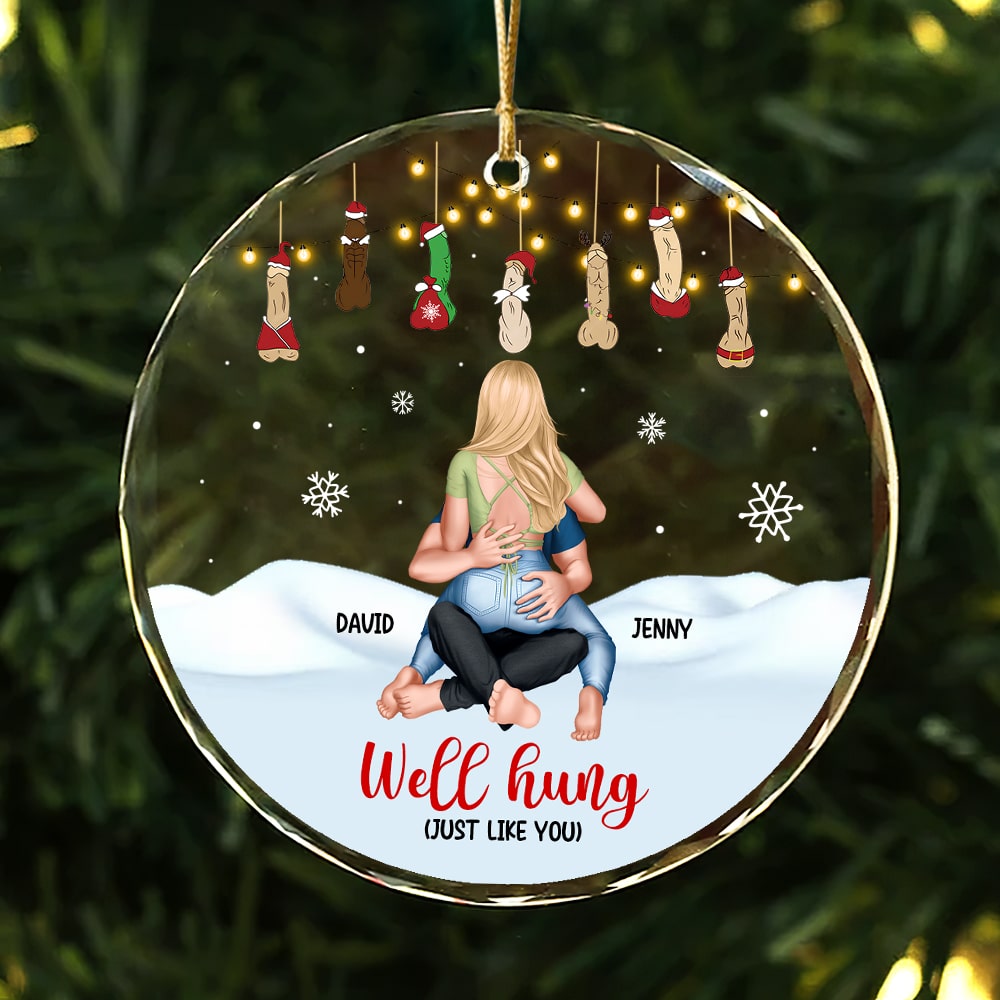 Personalized Gifts For Couple Christmas Ornament 03totn161024hh - Ornament - GoDuckee