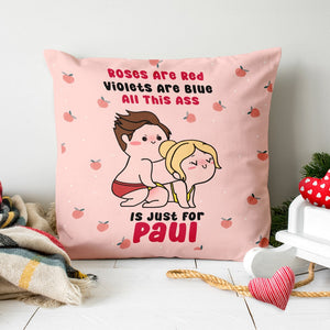 Personalized Gifts For Couple Pillow All This Ass - Pillows - GoDuckee