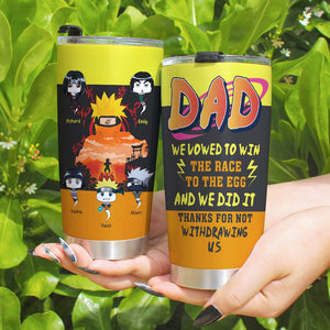 Personalized Gifts For Dad Tumbler Thanks For Not Withdrawing Us 05htqn100124ha - Tumbler Cup - GoDuckee