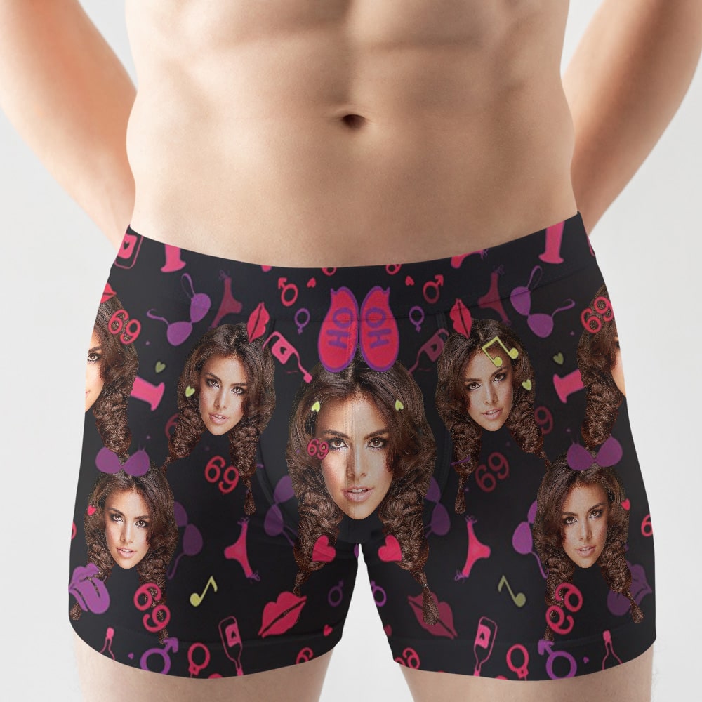 Custom Photo, Husband Boxer, Gift For Husband, 04ACPO220623 - Boxer Briefs - GoDuckee