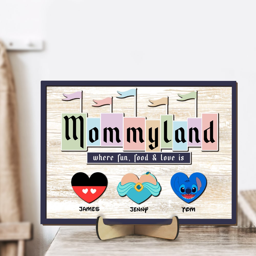 Personalized Gifts For Mom Wood Sign 05qhtn040424 Mother's Day - Wood Signs - GoDuckee