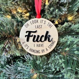 Personalized Gifts For Christmas Ornament It's My Last 04ACXX081024 - Ornament - GoDuckee