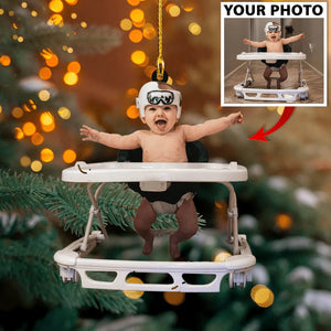 Custom Photo Gifts For Family, Upload Baby Photo Christmas Ornament 17pgxx290824 - Ornament - GoDuckee