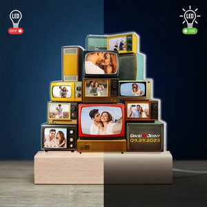 Couple, Your Love Journey Memories with Custom Photo Couple 3D Led Light, Valentine Gift, Couple Gift - Led Night Light - GoDuckee