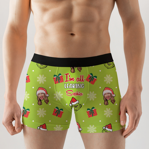 Custom Photo Gifts For Men/Women Boxer Briefs Christmas 01xqpu121024-2 - Boxer Briefs - GoDuckee