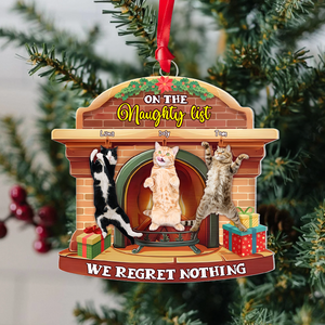 Custom Photo Gifts For Cat Lovers Christmas Ornament 03xqpu180924 - Ornament - GoDuckee