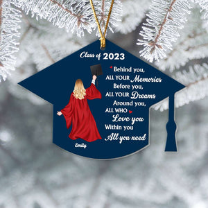 Gift For Graduation, Personalzed Ornament, Graduate Ornament, Christmas Gift 03OHHN140823TM - Ornament - GoDuckee