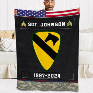 Personalized Gift For Veteran Blanket 01qhqn061124 - Blanket - GoDuckee