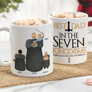 Personalized Gifts For Dad Coffee Mug Best Dad In The Seven Kingdoms 02QHTN250124 Father's Day Gifts - Coffee Mugs - GoDuckee