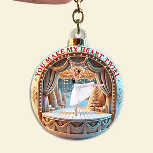 Custom Photo Gifts For Ballet Lovers Keychain 01tgtn080125 - Keychains - GoDuckee