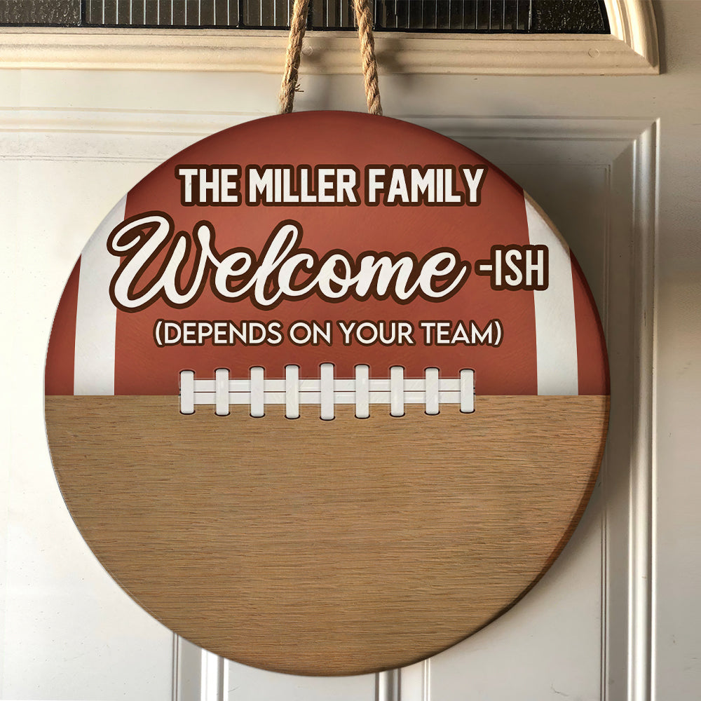 FOOTBALL WELCOME WREATH 