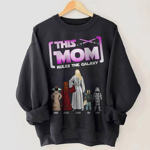 Personalized Gifts For Mom Shirt This Mom Rules The Galaxy 05HTDT220224DAHHHG - 2D Shirts - GoDuckee