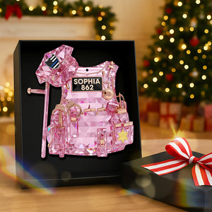 Police Vest Christmas Ornament - Personalized Gifts For Police Officer 04qhqn101025 - Ornament - GoDuckee