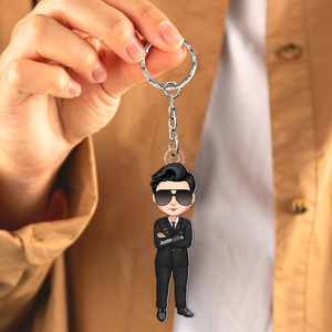 Personalized Gifts For Pilot Keychain 031acpu121124 - Keychains - GoDuckee