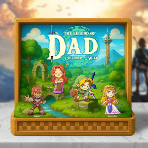 Personalized Gifts For Dad Acrylic Plaque - The Legend Of Dad 022NAQN160425 - Shaped Plaques - GoDuckee