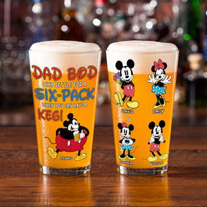 Personalized Gifts For Dad Beer Glass 05KAQN170524 Father's Day - Drinkware - GoDuckee