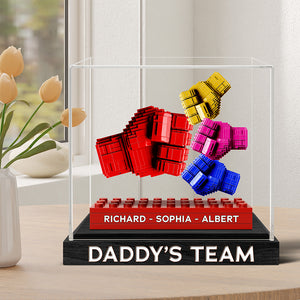 Dad's Fist Bump Acrylic Plaque - Personalized Gifts For Father 04OHQN150525 - Shaped Plaques - GoDuckee