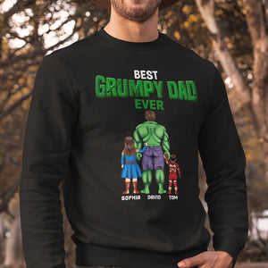 Best Grumpy Dad Ever Personalized Shirts- 03QHTN250523TM - Shirts - GoDuckee