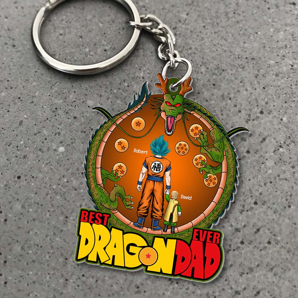 Cool Dad Personalized Keychain - 03QHQN310523HH - Keychains - GoDuckee