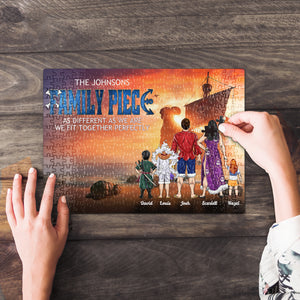 Personalized Gifts For Family Jigsaw Puzzle 04QHHN210324PA - Jigsaw Puzzles - GoDuckee