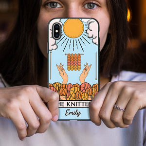 Personalized Gifts For Knitting Lover Tarot Phone Case 02KAPU030824 - Phone Case - GoDuckee