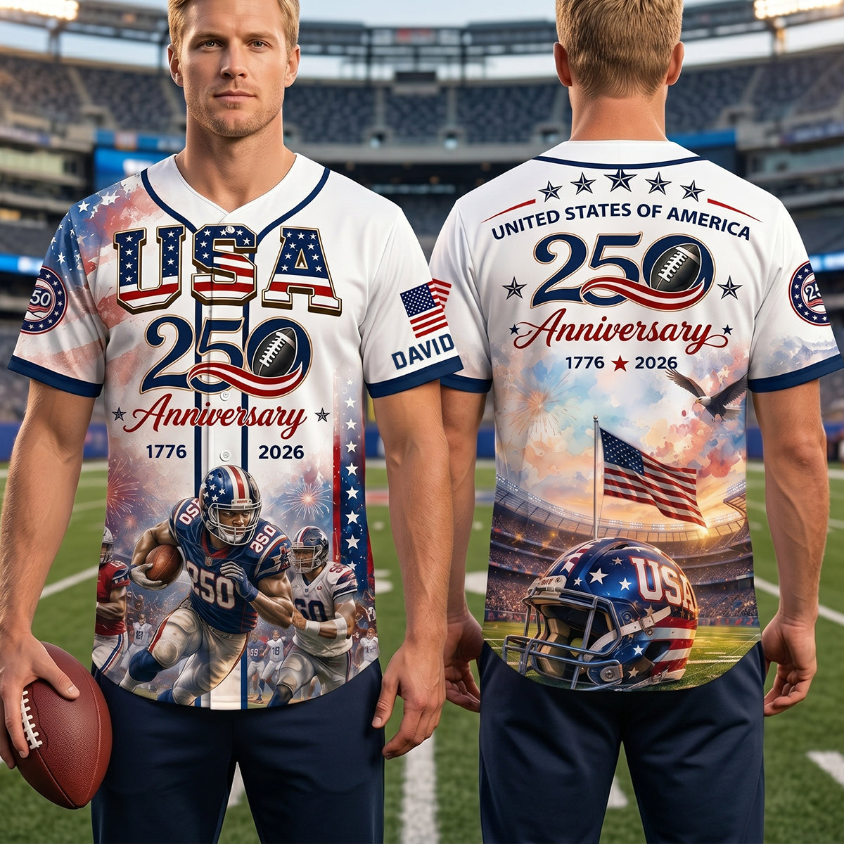 Epic America Football Jersey - Personalized Gifts For American Football Lovers 02qhtn250626 - AOP Products - GoDuckee