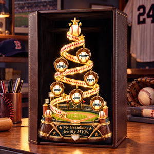 My Grandkids Are My MVPs Light Box - Personalized Christmas Gifts For Grandpa 03palu191026 - Light Box - GoDuckee