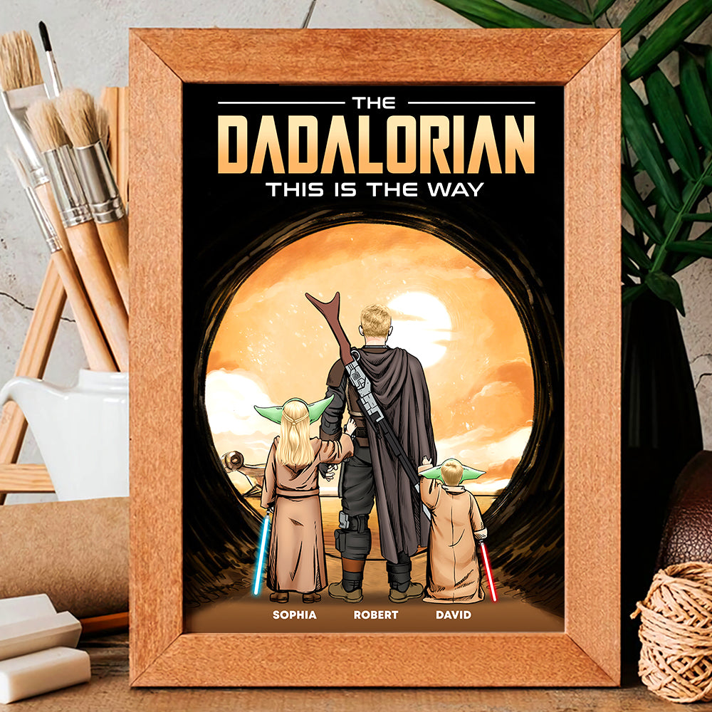 Dad 04naqn150523hh Personalized Canvas Print - Poster & Canvas - GoDuckee