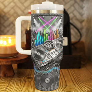 DJ Controller 40oz Tumbler - Personalized Gifts For Music Lovers 05naqn170326 - Tumbler Cup - GoDuckee