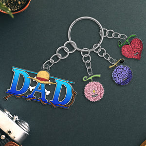 Personalized Gifts For Dad Keychain 04htqn160524 Father's Day - Keychains - GoDuckee